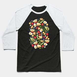 Healthy Snacks Baseball T-Shirt